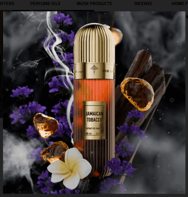 Ibraheem Al Qurashi Jamaican Tobacco 100ml Extrait